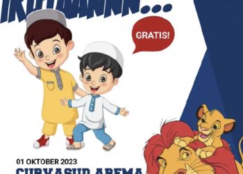 Peringati 1 Tahun Kanjuruhan Curva Sud Arema Gelar Khitanan Massal dan Pengobatan Gratis