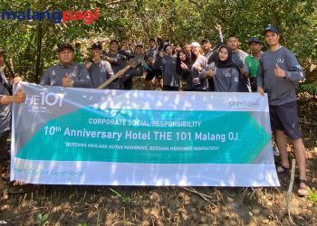 Rayakan Eksistensi 10 Tahun, Hotel THE 101 Malang OJ Buat Program CSR Lestarikan Hutan Mangrove