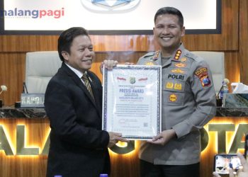Inovasi Program SIMPONI, Kapolresta Malang Kota Raih Penghargaan