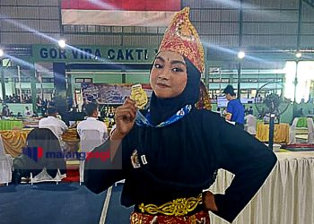 Velisca, Atlet Pencak Silat Cilik Silat Asal Lesanpuro yang Ingin Jadi Polwan