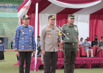 Polresta Malang Kota Gelar Operasi Mantap Brata Semeru 2023-2024 Jelang Pemilu