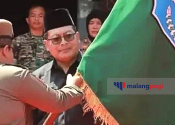 Di Kirab Pataka Jer Basuki Mawa Beya Tiba di Kabupaten Malang