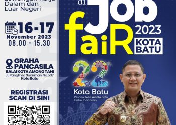 Tekan Angka Pengangguran, Disnaker Kota Batu Adakan Jobfair