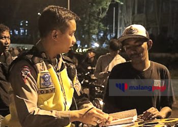 Polisi Jaring 171 Pelanggar dalam Operasi Trekbut dan Knalpot Brong di Kota Malang