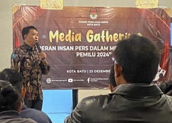 KPU Kota Batu Ajak Wartawan Wujudkan Pemilu Damai