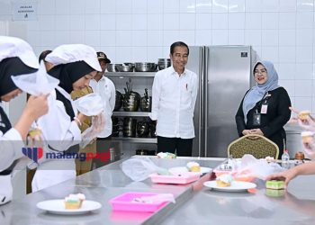 Jokowi Kagum dengan Fasilitas SMKN 3 Malang. “Ini yang Terbaik”
