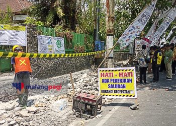 DPUPR Kota Batu Kebut Perbaikan di 33 Titik Selesai Sebelum Tahun Baru