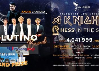 Ada One Piece di Pesta Tahun Baru Grand Mercure Malang Mirama