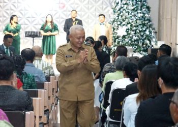 Sanusi Tinjau Gereja dan Pos Pengamanan Operasi Lilin di Kabupaten Malang