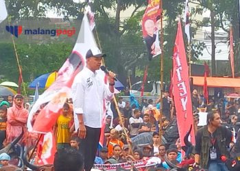 Kampanye Akbar, Ganjar Pranowo Bakar Semangat Masyarakat Kota Malang