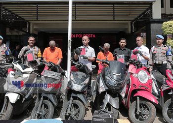 Polisi Berhasil Bekuk Komplotan Curanmor di Malang Raya. Hasil Curian DItadah di Pasuruan