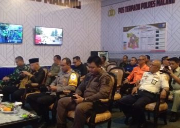 Kapolres Malang dan Forkopimda Kompak Cek Keamanan Malam Tahun Baru
