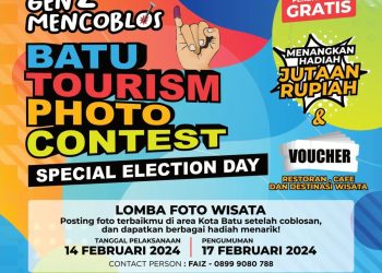 Rayakan Hari Pencoblosan, Disparta Batu Gelar Batu Tourism Photo Contest