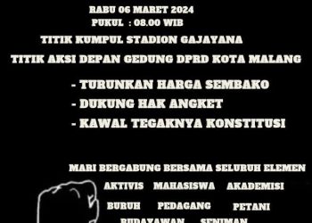 ARMMI Malang Raya Bakal Gelar Aksi Damai Pernyataan Sikap di Depan Gedung DPRD Kota Malang
