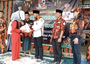 Rutin Tiap Ramadan, PAC PP Dampit Gelar Buka Bersama dan Berbagi Sembako Gratis