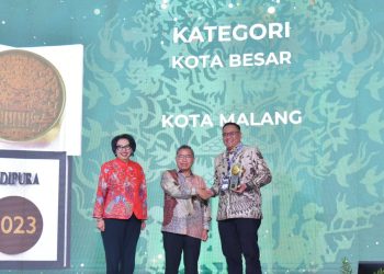 Kota Malang Raih Adipura 2023 Kategori Kota Besar