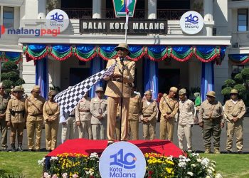 Rangkaian HUT Kota Malang ke-110, Pemkot Malang Gelar Pawai Budaya