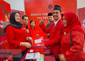 Imam Supandi Daftar Bakal Calon Wali Kota Malang Melalui PDI Perjuangan