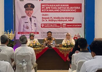 Pj Wali Kota Malang Beri Motivasi ke BPR Tugu Arta untuk Tingkatkan Kepercayaan Publik