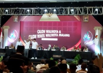 KPU Kota Malang Tetapkan Nomor Urut Bagi 3 Pasangan Calon dalam Pilkada 2024