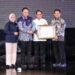 Pj Wali Kota Malang Terima Penghargaan Anugerah Anindhita Wistara Data