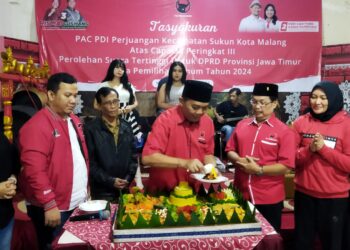 PAC PDI Perjuangan Kecamatan Sukun Siap Tempur Menangkan Pilkada 2024