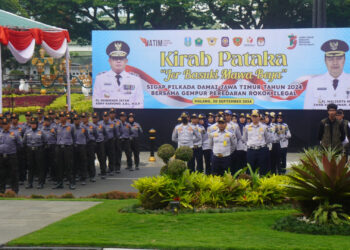 Kirab Pataka Jer Basuki Mawa Beya Tekankan Pilkada Damai dan Gempur Rokok Ilegal