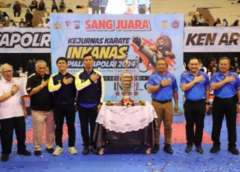Penutupan Kejurnas Karate Inkanas Kapolri Cup 2024, Wakakor Brimob Polri Apresiasi Seluruh Atlet