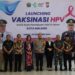 Pertama di Jatim, Polresta Malang Kota Bersama Dinkes Kota Malang Gelar Gebyar Vaksin HPV