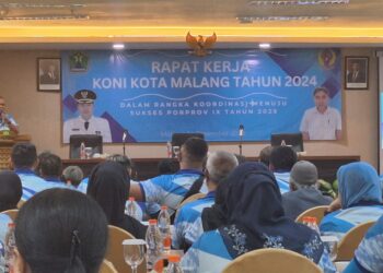 Persiapkan Porprov IX, KONI Kota Malang gelar Raker 2024
