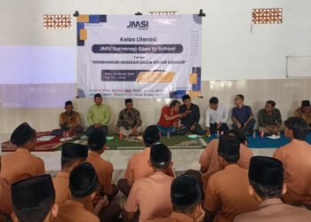 Rangsang Siswa Gemar Menulis, JMSI Sumenep Gelar Kelas Literasi