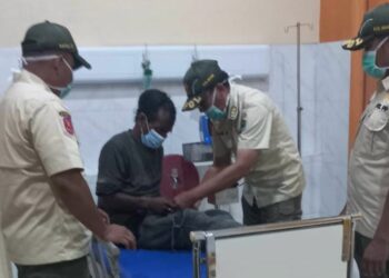Meresahkan Masyarakat, Satpol PP Kota Malang Amankan ODGJ Bawa Sajam