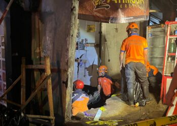 Toko Kelontong Ambles di Dekat Mie Gacoan Kota Malang, Penjaga Tewas Terseret Saluran Air