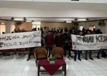 Ratusan Mahasiswa, Aktivis, dan Praktisi Sepakat Deklarasikan Tolak RUU Kejaksaan