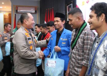 Sambut Bulan Suci Ramadan, Kapolresta Malang Kota Wujudkan Simbol Kebersamaan Antara TNI-Polri dan Mahasiswa
