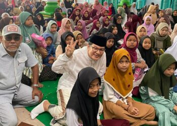Hari Kelima Pekan Islami XVIII, Iwan Kurniawan Ajarkan Nilai Kejujuran Kepada Anak Yatim Piatu