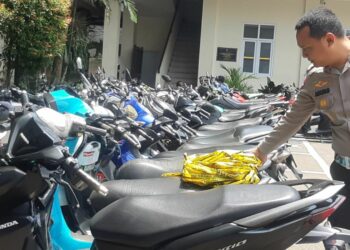 Ratusan Kendaraan Balap Liar di Kota Malang Berhasil Diamankan, Polisi Selidiki Indikasi Perjudian