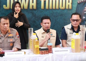 Grebek Dua Tempat Produksi, Polda Jatim Berhasil Ungkap MinyaKita Palsu