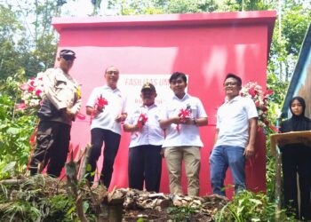 Wujudkan Indonesia Gembira, RANS Entertainment dan Telkomsel Berikan Fasilitas Umum di Tajinan Malang