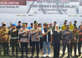 Wujudkan Kota Kondusif, Pemkot Malang Deklarasikan Anti Premanisme dan Ormas Bermasalah