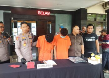 Dua Pemuda Pelaku Pelemparan Batu di Jalan Veteran Kota Malang Ditangkap Polisi