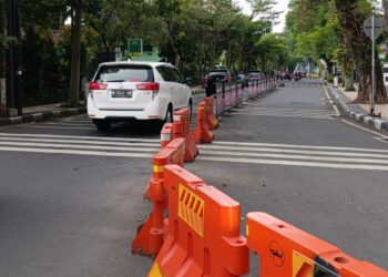 Ingat! Uji Coba Rekayasa Lalin Jalan Kahuripan dan Tumapel Kota Malang Berlaku Besok Pagi