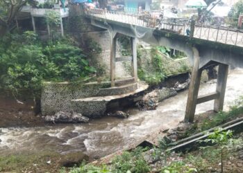 Jembatan Splendid Rusak Akibat Erosi, DPUPRPKP Kota Malang Siapkan Perbaikan