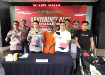 Satreskrim Polresta Malang Kota Berhasil Amankan Pelaku Begal Motor di Bandulan Malang