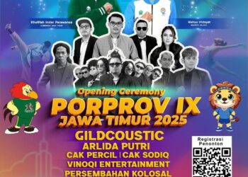 Porprov IX Jatim 2025 Siap Dibuka, Kota Malang Akan Suguhkan Pertunjukkan Spektakuler