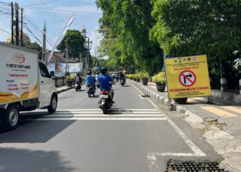 Terbukti Efektif, Dishub Kota Malang Akan Permanenkan Satu Arah Jalan Kahuripan-Tumapel