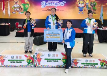 Tampil Dominan di Porprov IX Jatim 2025, Dancesport Kota Malang Borong 12 Medali