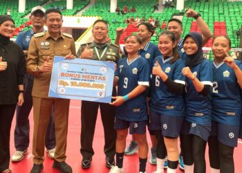 Tumbangkan Kabupaten Bangkalan di Final Porprov Jatim IX, Sepak Takraw Putri Sumbang Emas untuk Kota Malang