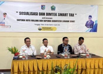 Smart Tax Kota Malang Jadi Percontohan Nasional, Bapenda Paparkan Inovasi di Lombok Barat
