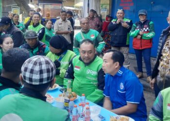 Wakil Wali Kota Malang Silaturahmi dengan Ojol, Bahas BPJS hingga Shelter Parkir